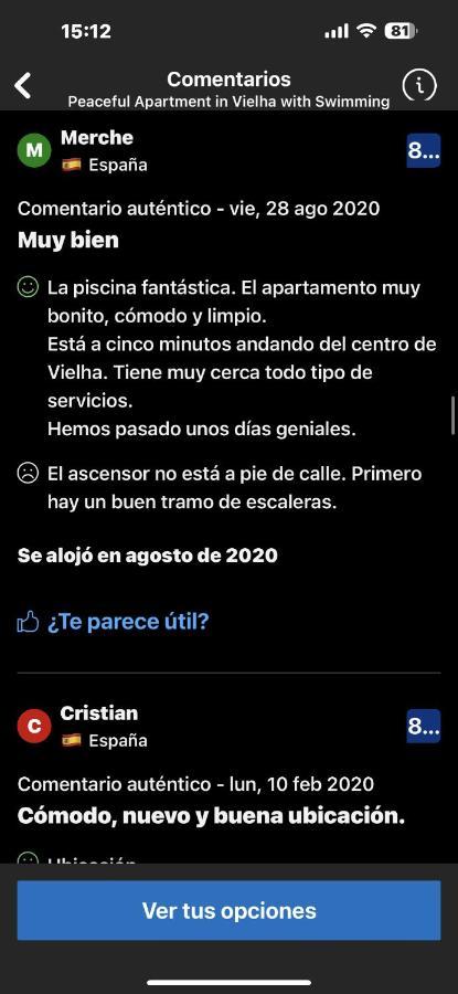 Precioso Atico Duplex En Vielha Para 6 Pax Buitenkant foto